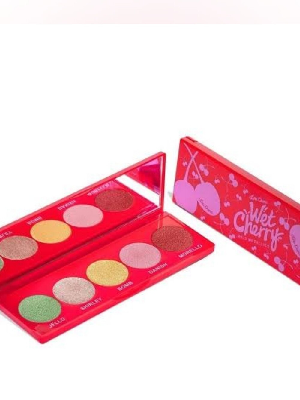 🧚‍♀️ Lime Crime Wild Metallics Wet Cherry Eyeshadow Palette NWT - Picture 2 of 5